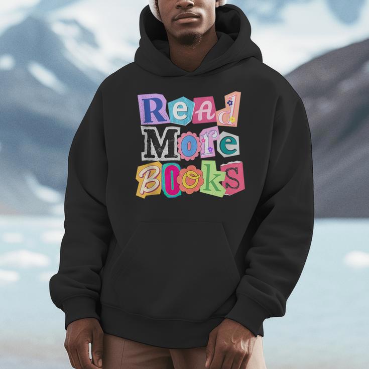 Magazine Letters Read More Books Men Hoodie