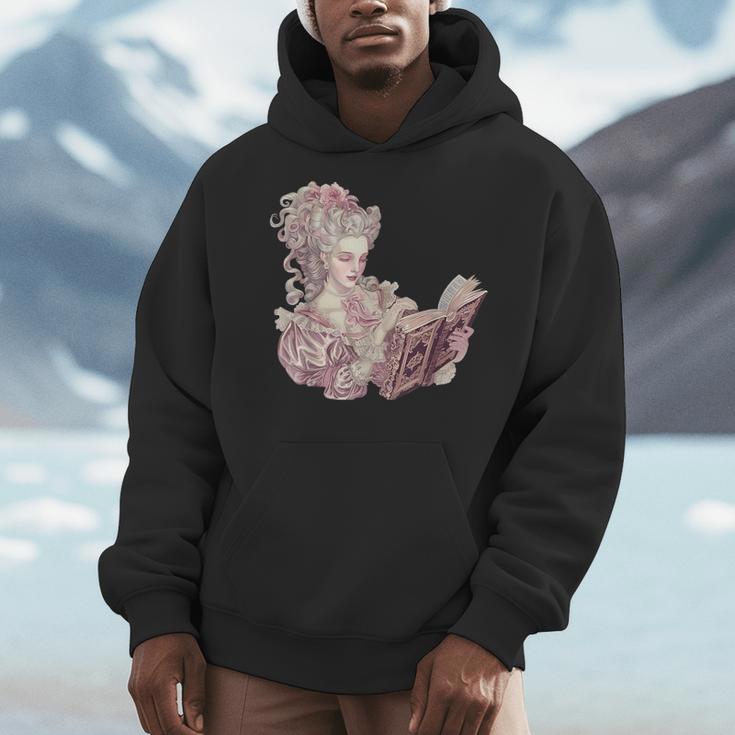 Marie Antoinette Reading A Book Men Hoodie