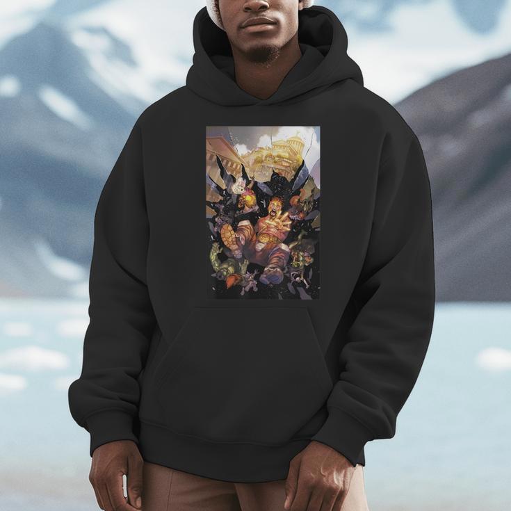 Marvel Comixology Avengers Issue 1 Of 10 Comic Book Cover Men Hoodie