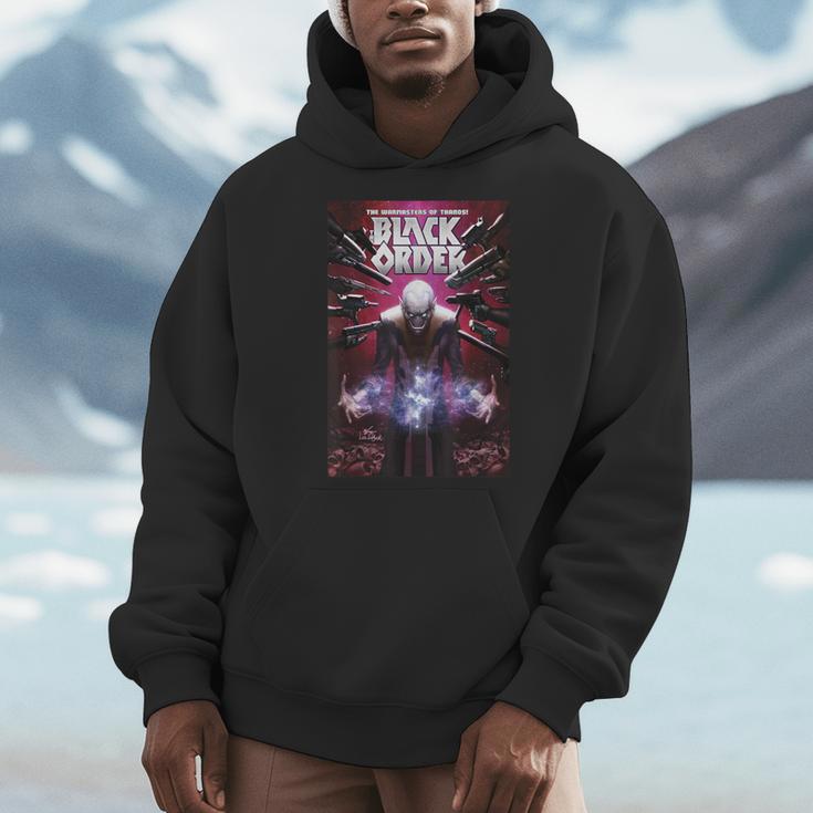 Marvel Comixology Order Ebony Maw Comic Book Cover Men Hoodie Marvel Comixology Order Ebony Maw Comic Book Cover Men Hoodie