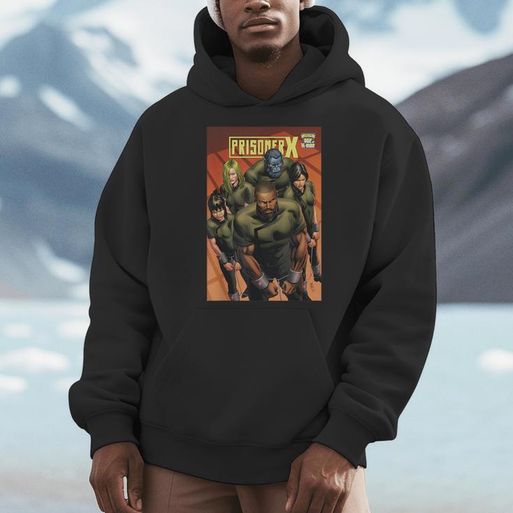 Marvel Comixology Prisoner X Comic Book Cover Men Hoodie