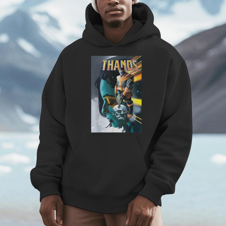 Marvel Thanos Is Dead Killed By Gamora Comic Book Cover Men Hoodie Marvel Thanos Is Dead Killed By Gamora Comic Book Cover Men Hoodie
