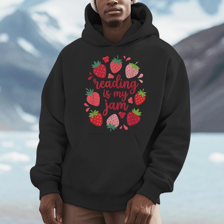 Reading Is My Jam I Love To Read Books Lover Girl Men Hoodie
