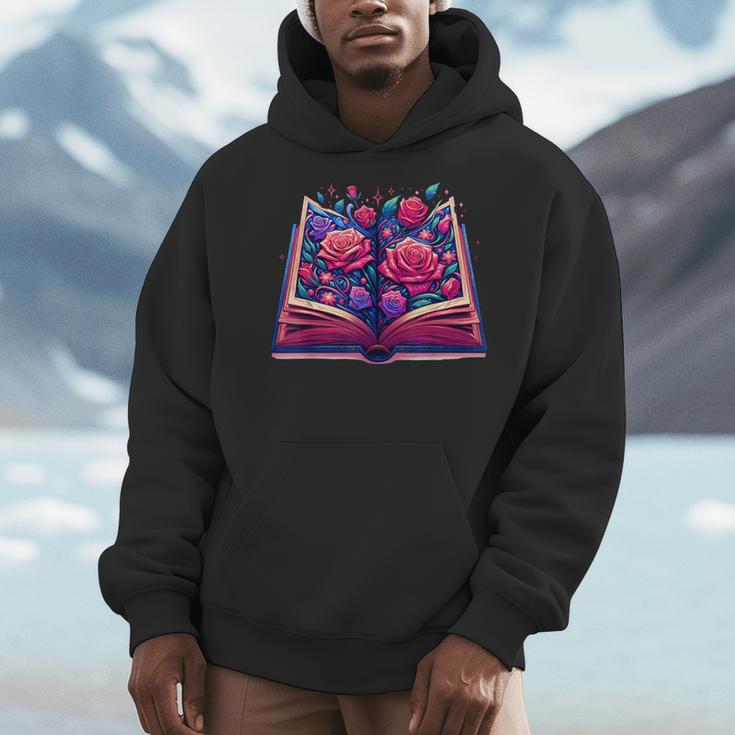Reading Lover Librarian Book Lovers Flowers English Roses Men Hoodie Reading Lover Librarian Book Lovers Flowers English Roses Men Hoodie