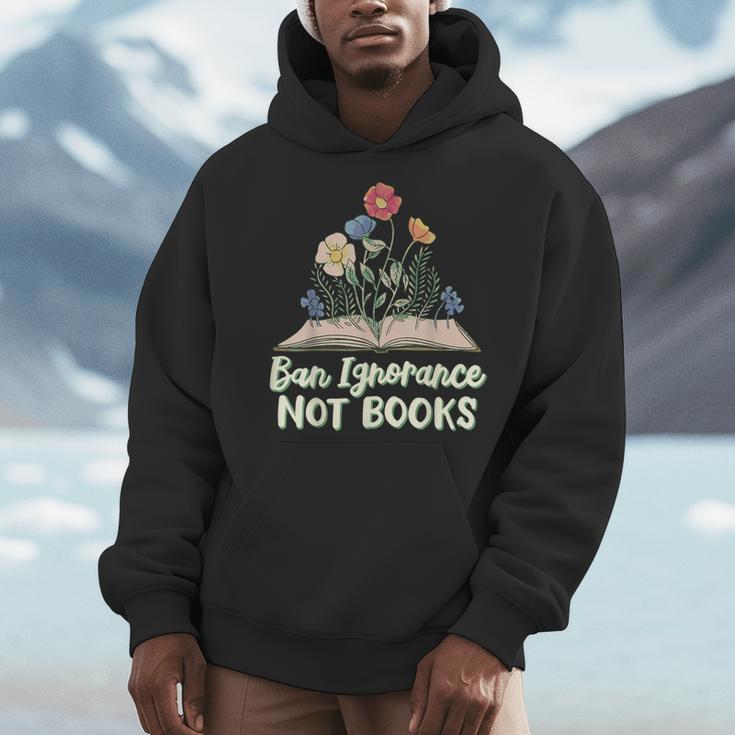 Rebel Reader Librarian Banned Book Bookworm Ban Ignorance Not Books Adults & Kids - Small Short Sleeve V-Neck Classic Fit Men Hoodie