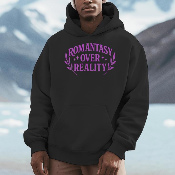 Romantasy Book Reader Aesthetic With Fantasy Feels Men Hoodie