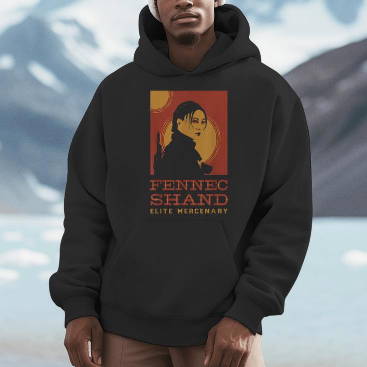 Star Wars The Book Of Boba Fett Elite Mercenary Poster Men Hoodie