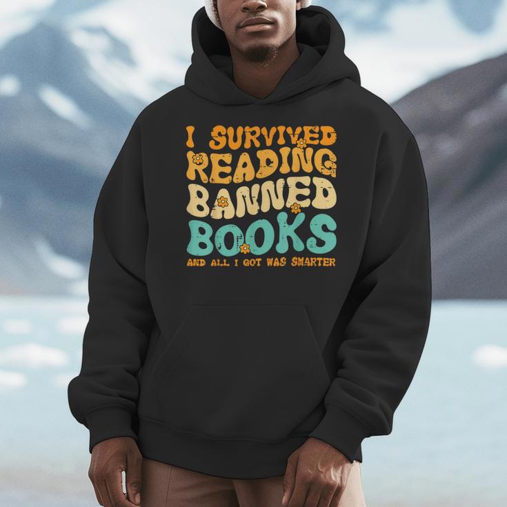 I Survived Reading Banned Books Read Librarian Men Women Men Hoodie I Survived Reading Banned Books Read Librarian Men Women Men Hoodie