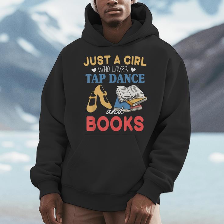 Tap Dancer Girl Who Loves Tap Dance & Books Men Hoodie