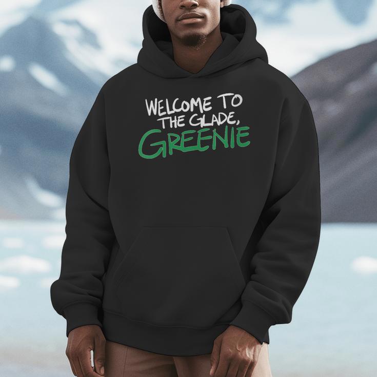 Welcome To The Glade Bookish Tee Book Lover Gift Men Hoodie
