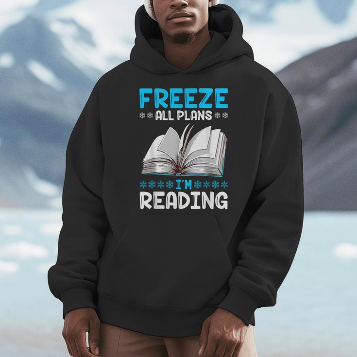 Winter Reading Book Bookworm Winter Men Hoodie Winter Reading Book Bookworm Winter Men Hoodie