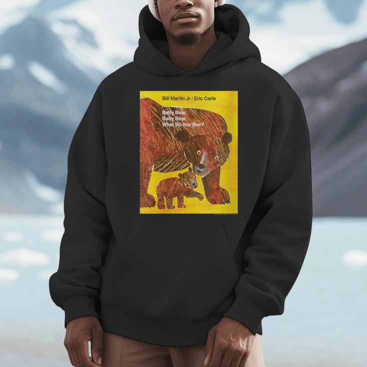 Women's Eric Carle Baby Bear Baby Bear What Do You See Book Cover Men Hoodie Women's Eric Carle Baby Bear Baby Bear What Do You See Book Cover Men Hoodie