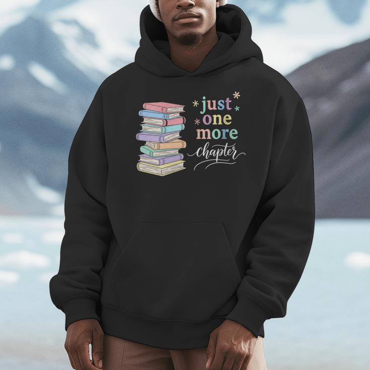 Women's Just One More Chapter Cozy Pastel Bookworm Cute Book Reader Men Hoodie Women's Just One More Chapter Cozy Pastel Bookworm Cute Book Reader Men Hoodie