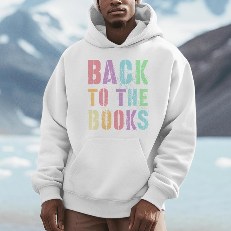 BACK TO THE BOOKS Happy First Day School Future Grads Premium Tri-Blend Men Hoodie BACK TO THE BOOKS Happy First Day School Future Grads Premium Tri-Blend Men Hoodie