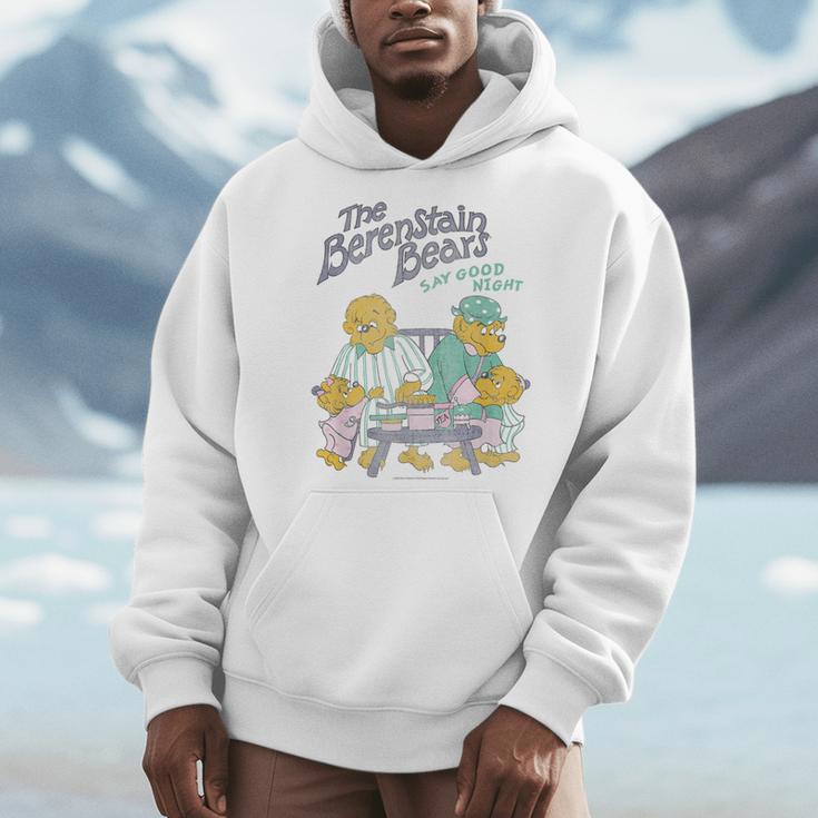 The Berenstain Bears Say Good Night Family Vintage Book Men Hoodie