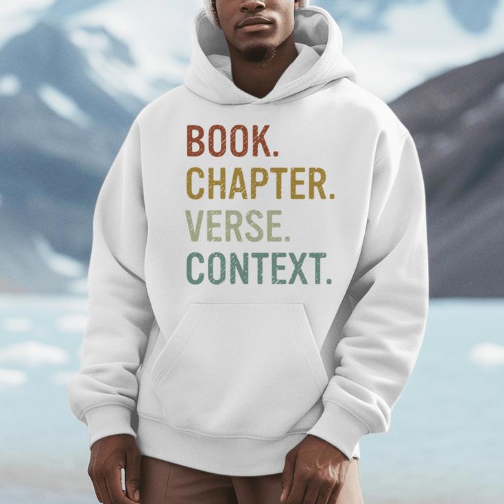 Book Chapter Verse Christian Bible Reformed Theology Men Hoodie