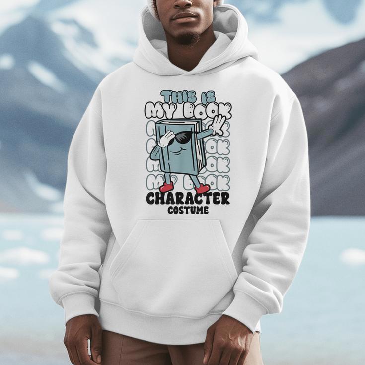 This Is My Book Character Costume Reading Book Lover Men Hoodie