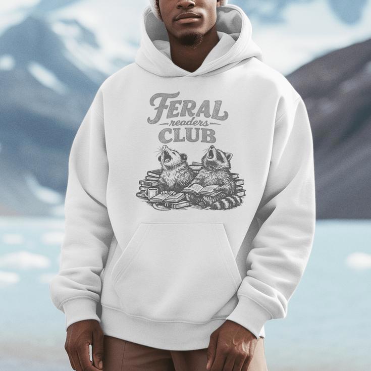 Book Lover Bookworm Feral Readers Club Raccoon Opossum Premium Tri-Blend Men Hoodie Book Lover Bookworm Feral Readers Club Raccoon Opossum Premium Tri-Blend Men Hoodie