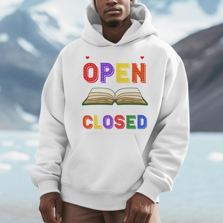 If My Book Is Open Your Mouth Is Closed Reading Books Performance Men Hoodie If My Book Is Open Your Mouth Is Closed Reading Books Performance Men Hoodie
