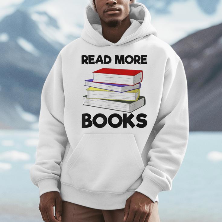 Book Reading Books Librarian Read More Books Men Hoodie