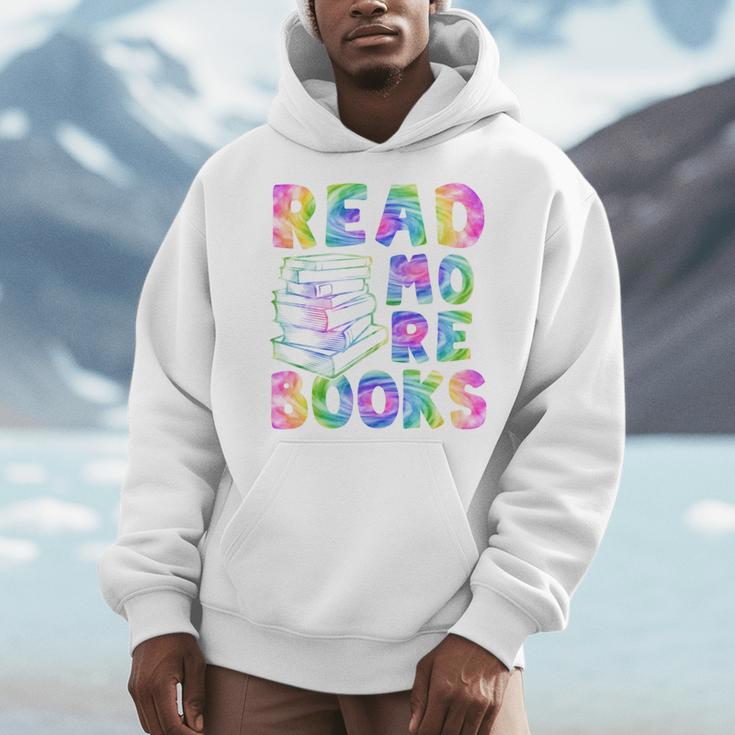 Book Reading Club Tie Dye Book Lovers Librarians Men Hoodie