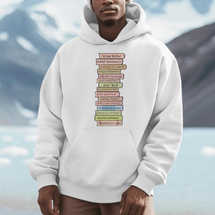 Book Trope Reader Romance Reading Bookish Tropes Lover Men Hoodie Book Trope Reader Romance Reading Bookish Tropes Lover Men Hoodie