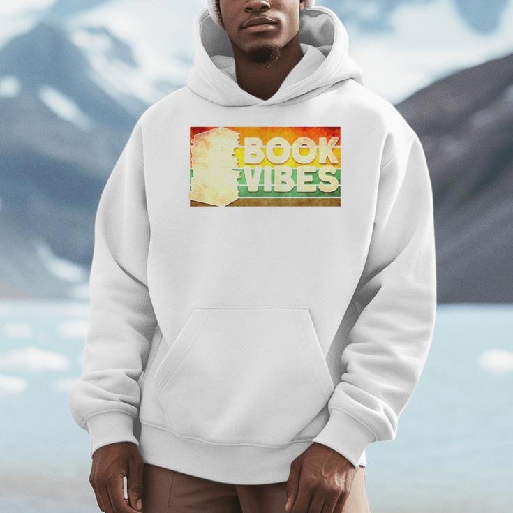 Book Vibes Reading Men Hoodie Book Vibes Reading Men Hoodie