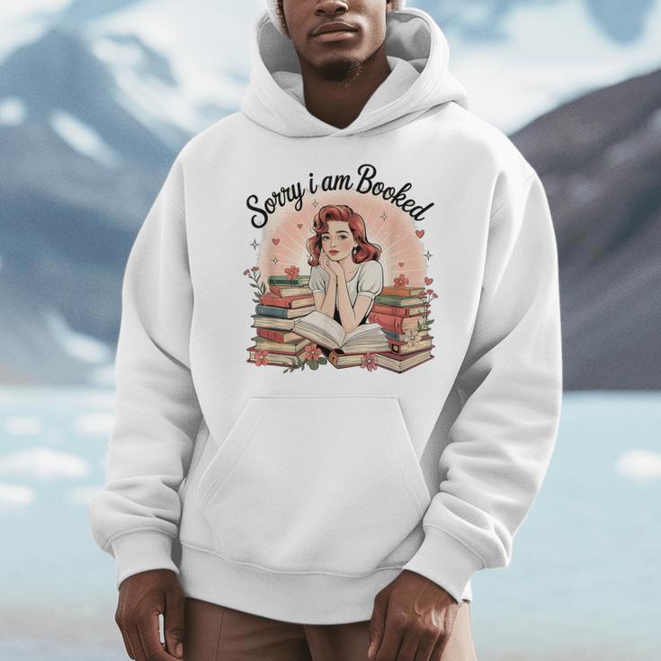 My Weekend Is Booked Reading Read Books Reader Nerd Men Hoodie