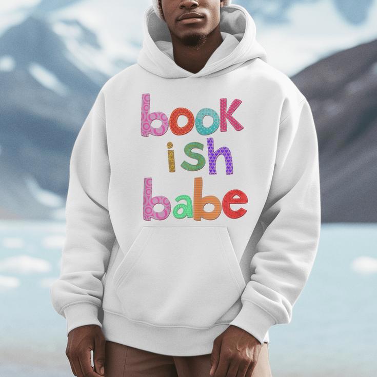 Bookish Babe Book Lovers Women Woman Loves To Read Reading Men Hoodie