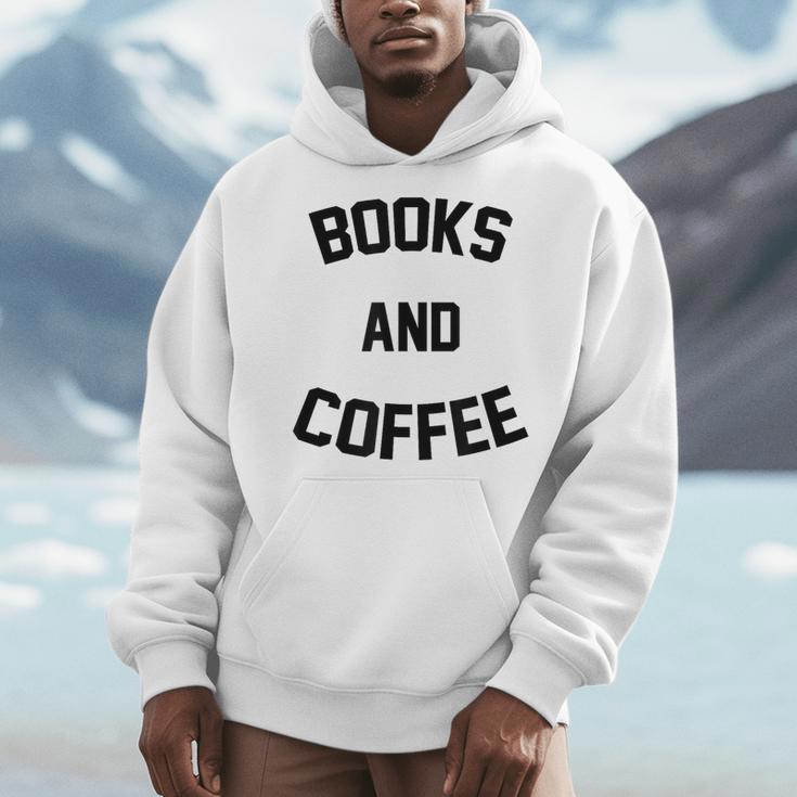 Books And Coffee Reading Lover Men Hoodie Books And Coffee Reading Lover Men Hoodie