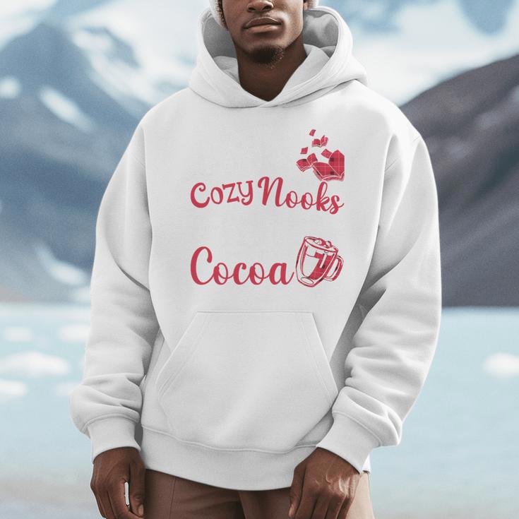 Books Cozy Nooks And Hot Cocoa Cute Fall Booklover Men Hoodie Books Cozy Nooks And Hot Cocoa Cute Fall Booklover Men Hoodie