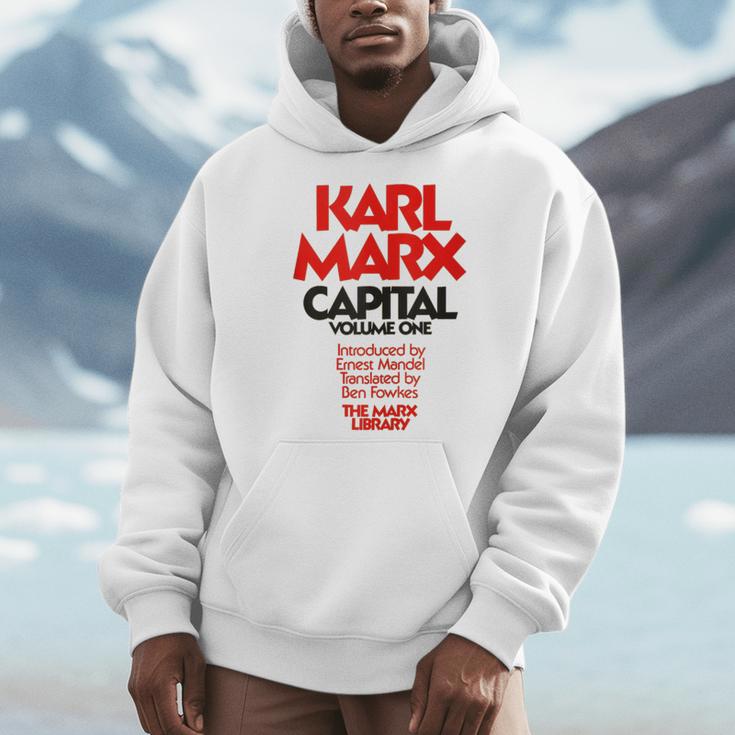 Capital Karl Marx Vintage Book Cover Men Hoodie