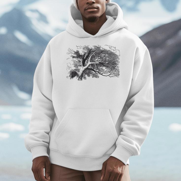 Cheshire Cat Alice In Wonderland Classic Book Premium Tri-Blend Men Hoodie