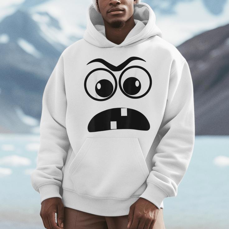 Creepy Face Carrot Halloween Book Character Costume Men Hoodie Creepy Face Carrot Halloween Book Character Costume Men Hoodie