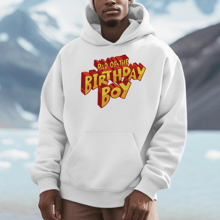 Dad Of The Birthday Boy Fun Comic Book Graphic Men Hoodie Dad Of The Birthday Boy Fun Comic Book Graphic Men Hoodie