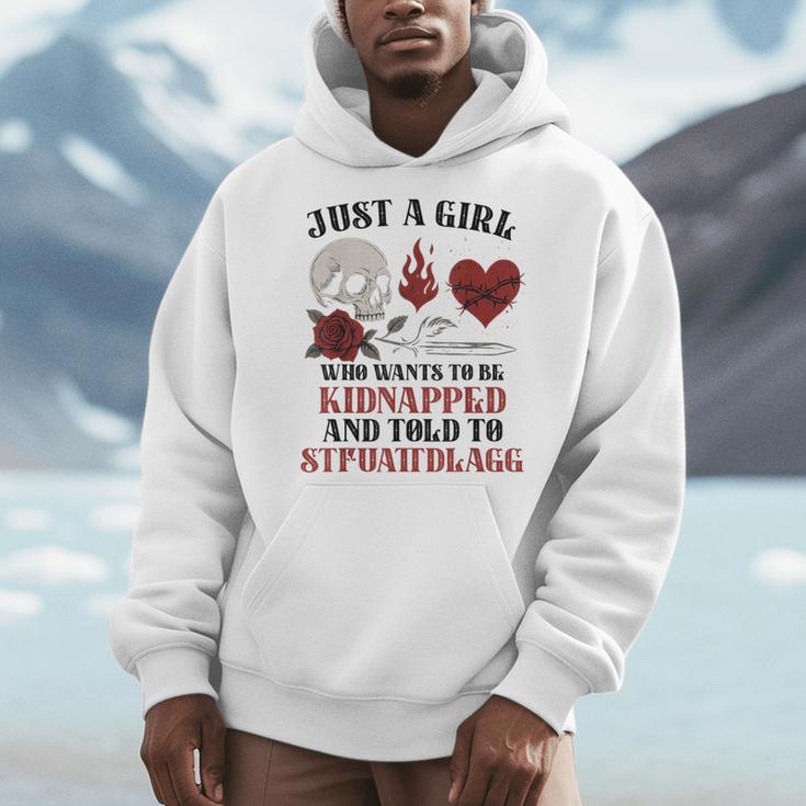 Dark Romance Merch Women STFUATTDLAGG Spicy Book Lover Men Hoodie