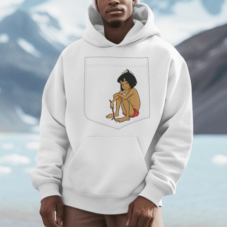 Disney The Jungle Book Mowgli Pocket Men Hoodie