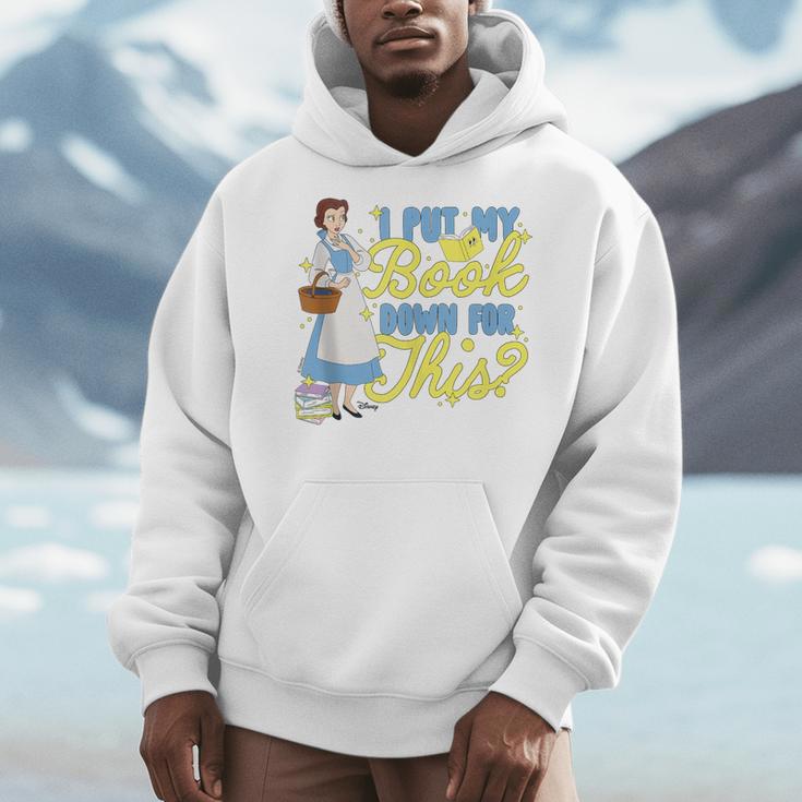 Disney Princess Belle I Put My Book Down For This Men Hoodie
