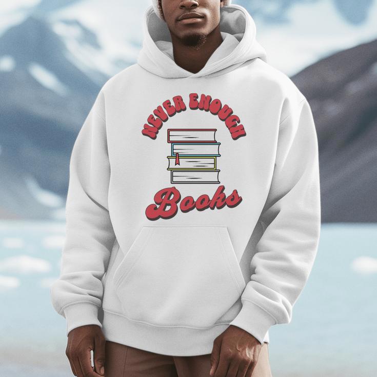 Never Enough Books Book Lover Librarian Teacher Premium Tri-Blend Men Hoodie Never Enough Books Book Lover Librarian Teacher Premium Tri-Blend Men Hoodie