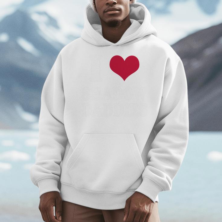 Fantasy Romantasy Book Lover I Love Heart Shadow Daddies Premium Tri-Blend Men Hoodie
