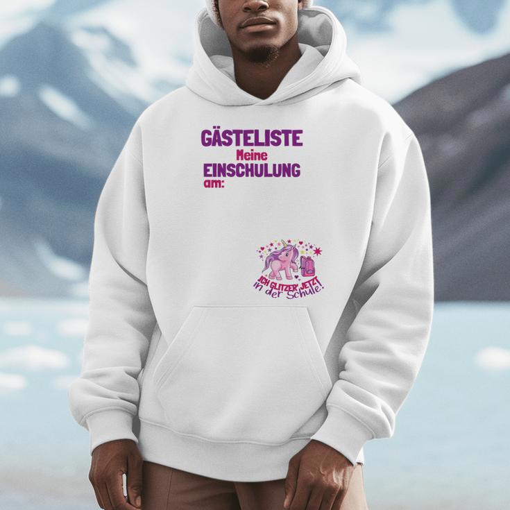 Guest List First Day At School Guest Book First Class Men Hoodie