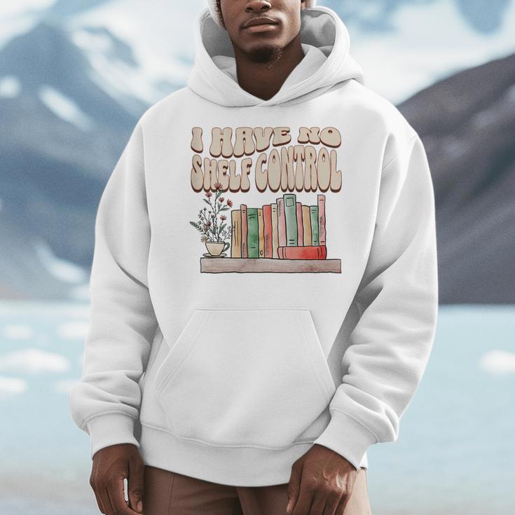 I Have No Shelf Control Bookworm Book Lover Reading Men Hoodie I Have No Shelf Control Bookworm Book Lover Reading Men Hoodie