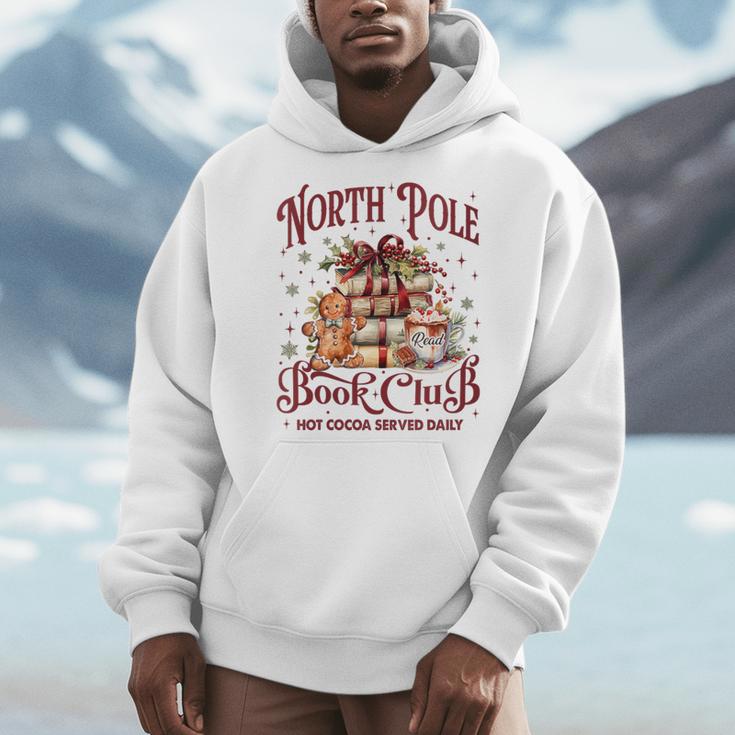 North Pole Book Club Men Hoodie