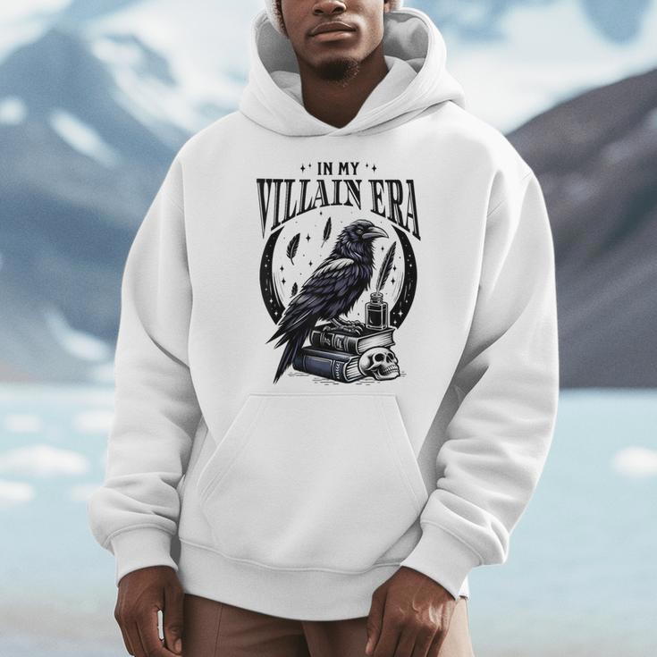 Novel Book Reading Dark Romance Romantasy Lover NS In My Villain Era Morally Grey Books Novel Lover Bookworm Men Hoodie