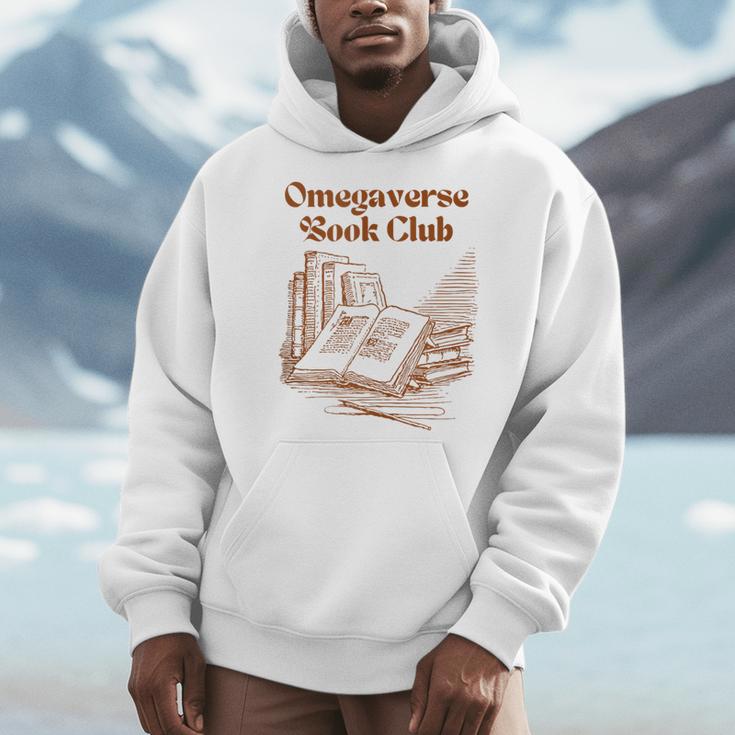 Omegaverse Book Club Reading Alpha Beta Omega Romance Men Hoodie Omegaverse Book Club Reading Alpha Beta Omega Romance Men Hoodie