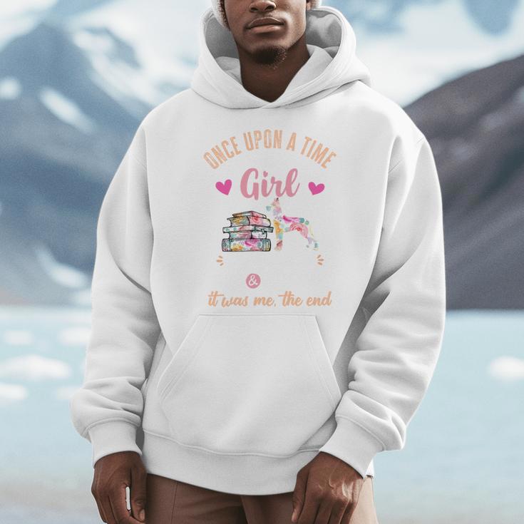 Once Upon a Girl Who Loved Great Danes & Books Men Hoodie Once Upon a Girl Who Loved Great Danes & Books Men Hoodie