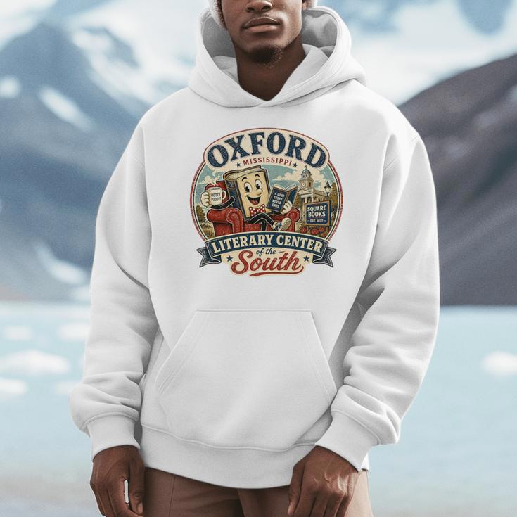 Oxford Mississippi Literary Center Book Lover Vintage Premium Tri-Blend Men Hoodie