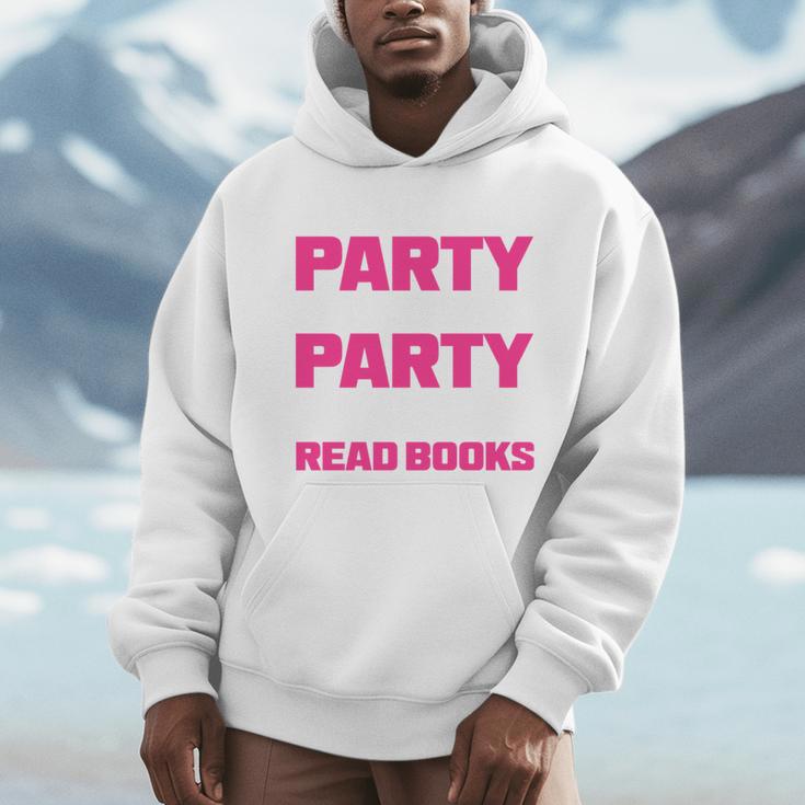 I Like To Party And By Party I Mean Read Books Book Reading Men Hoodie I Like To Party And By Party I Mean Read Books Book Reading Men Hoodie