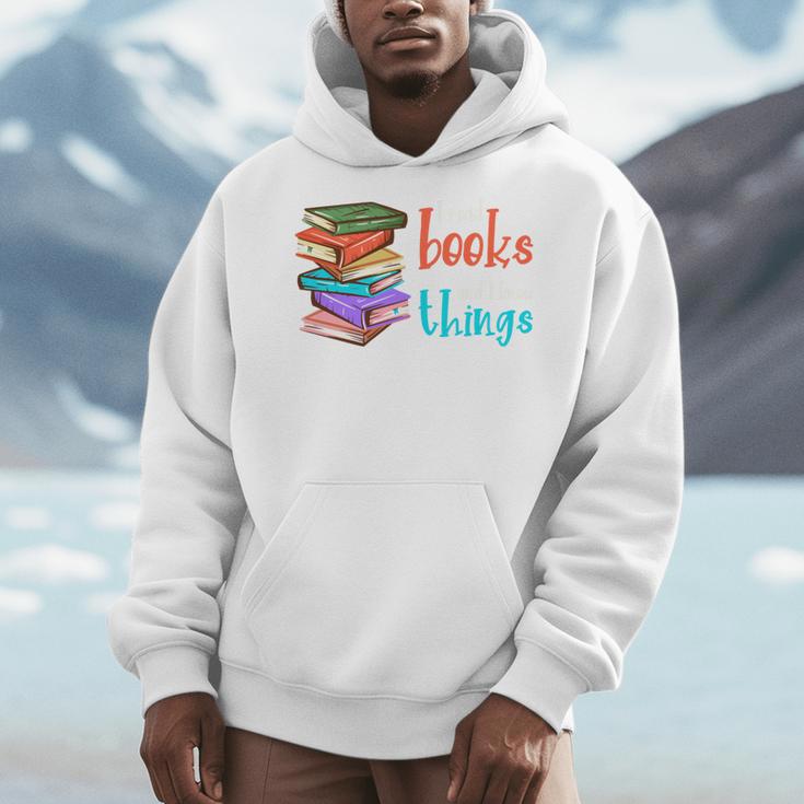 I Read Books And I Know Things Men Hoodie