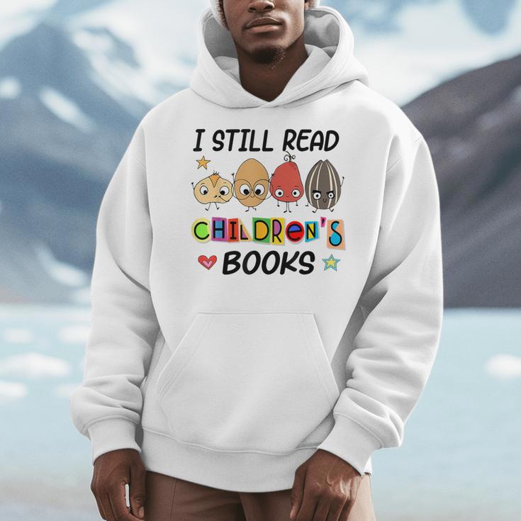 I Still Read Children's Books Men Hoodie